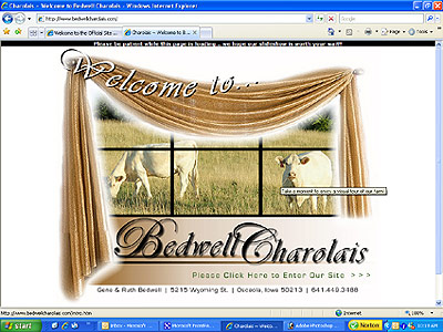 Click on a site to visit it!